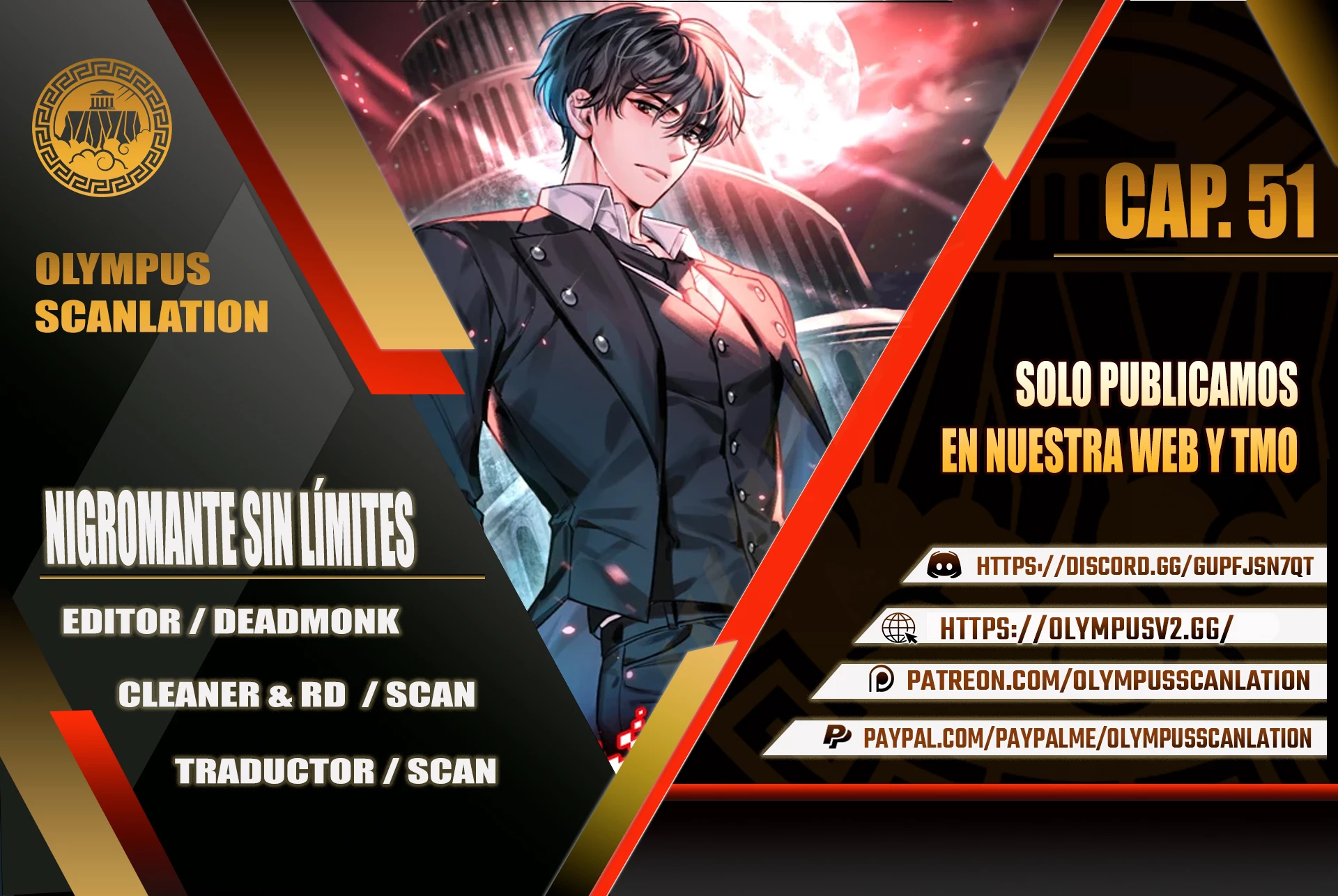 Nigromante sin limites > Capitulo 51 > Page 01